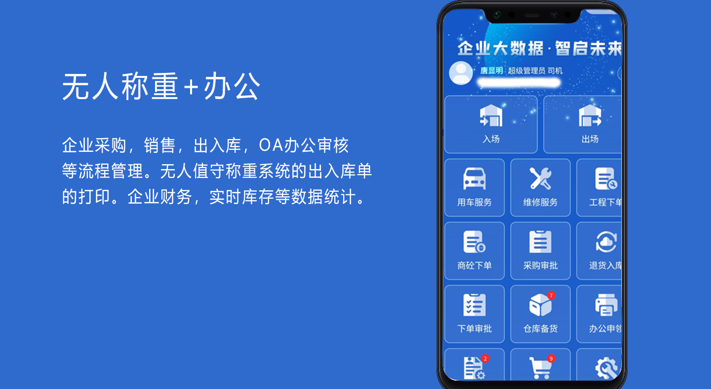 无人称重+办公
